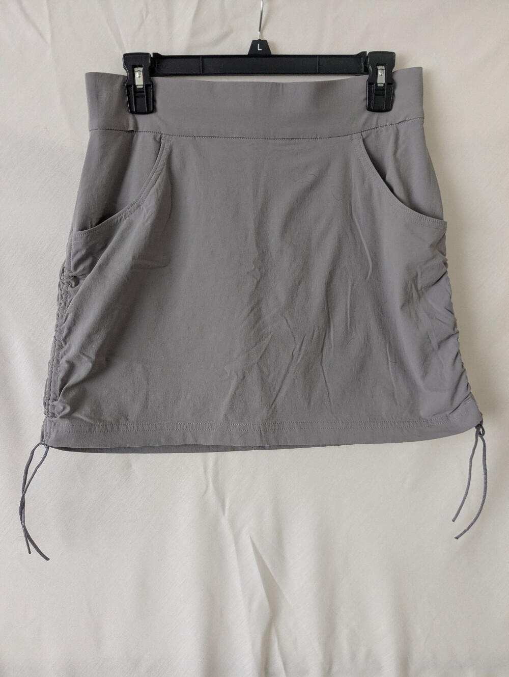 Columbia Omni-Shield Khaki Gray Skort Womens M Active Skirt Shorts Liner